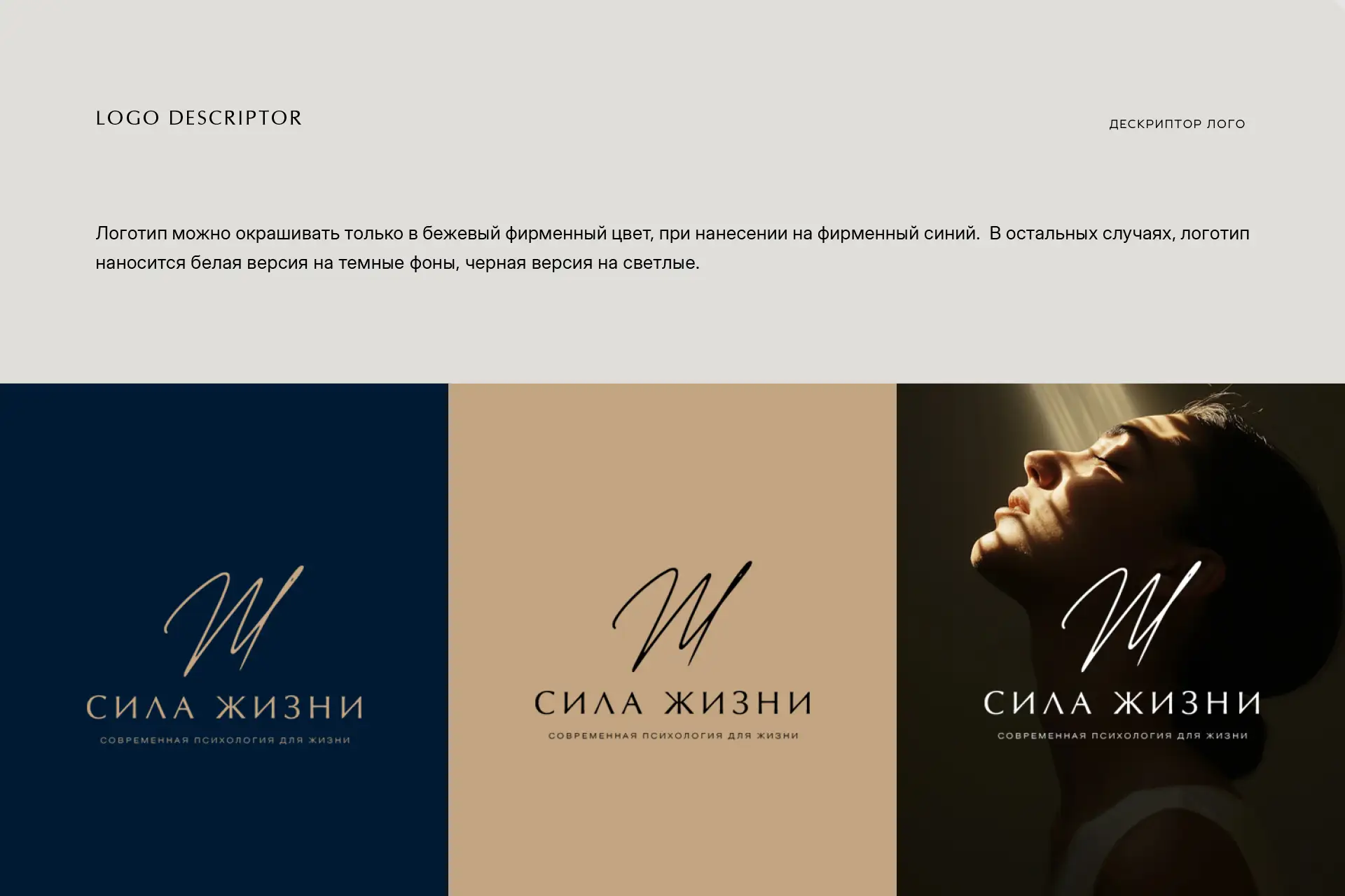 Разработка фирменного стиля для центра психологии «Сила Жизни»