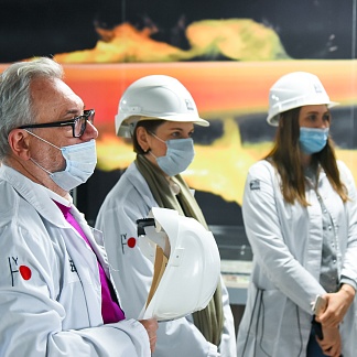 Transformation of the embankment of Lake Smolino 