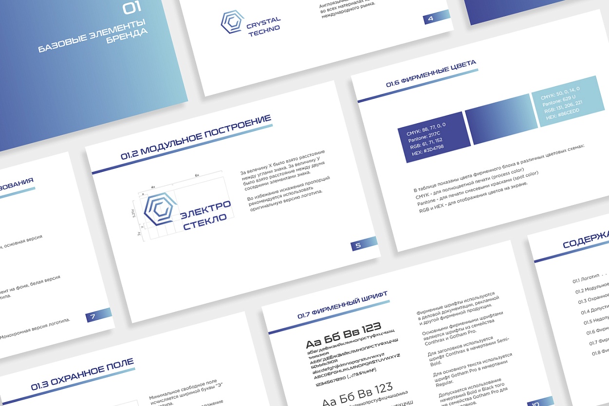 Rebranding of Elektrosteklo production company